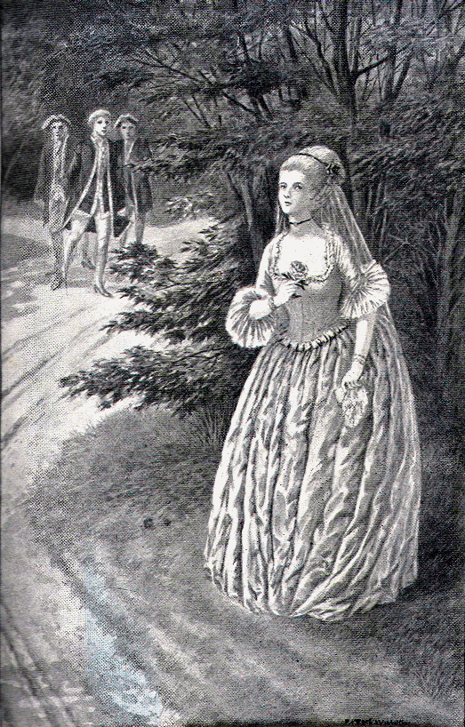 [Illustration] from Marie Antoinette by Alice Birkhead