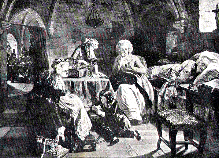 [Illustration] from Marie Antoinette by Alice Birkhead