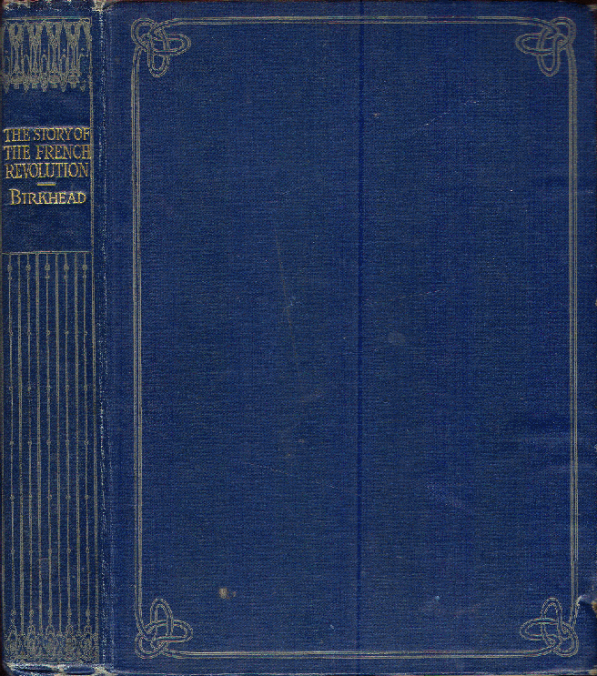 [Book Cover] from Story of the French Revolution by Alice Birkhead