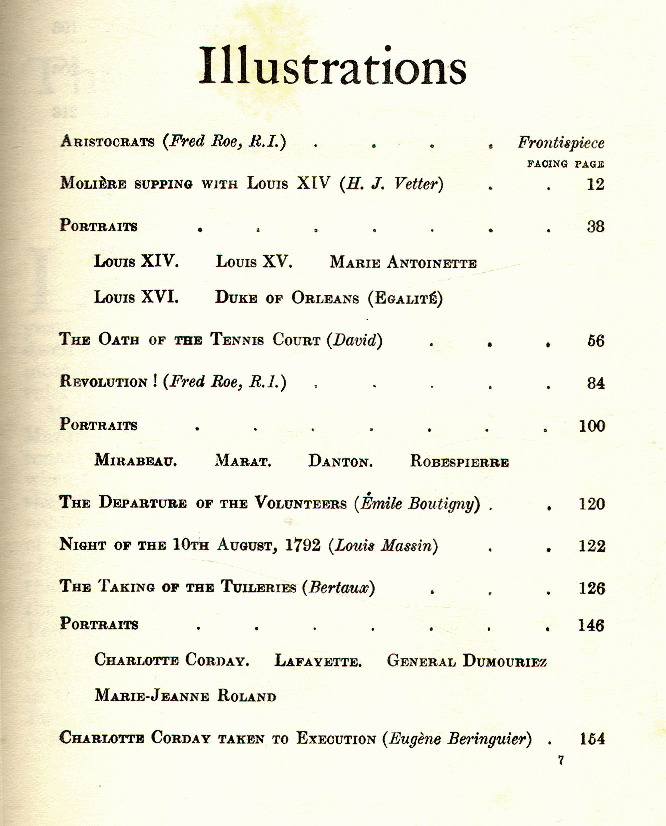 [Illustrations, Page 1 of 2] from Story of the French Revolution by Alice Birkhead