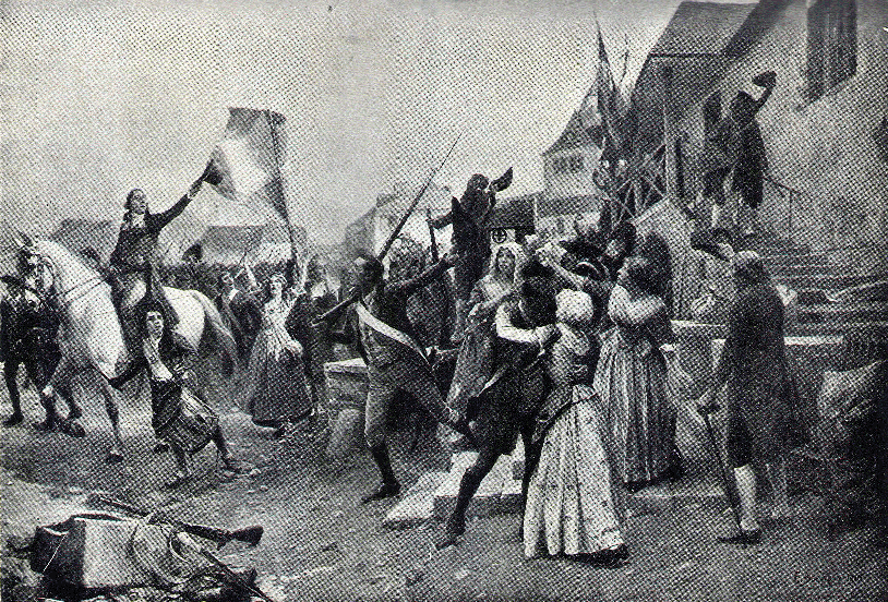 [Illustration] from Story of the French Revolution by Alice Birkhead