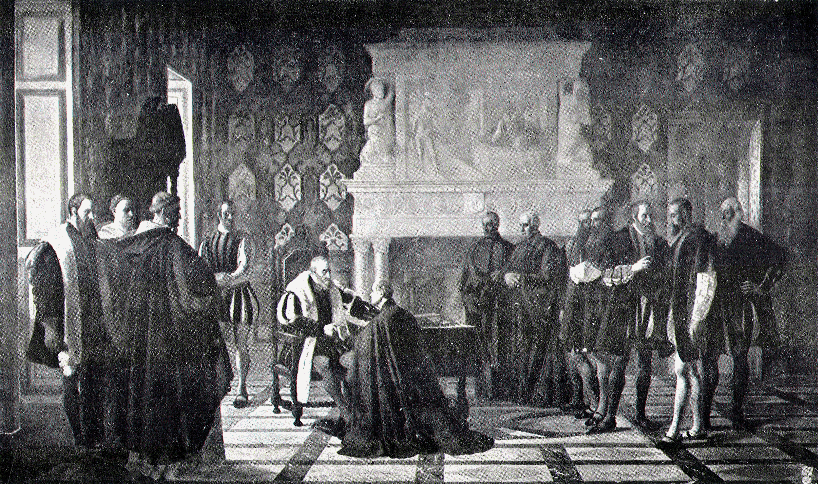 [Illustration] from Heroes of Modern Europe by Alice Birkhead