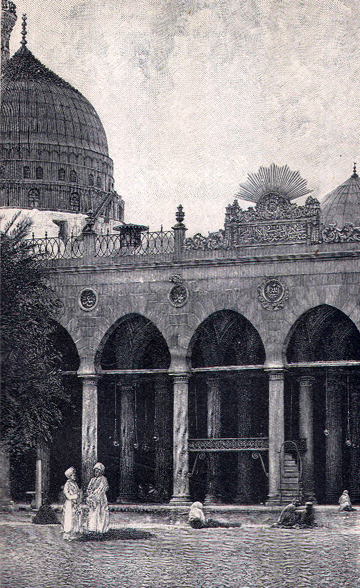 Mosque of Medina, containing the Prophet's tomb.