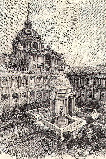 Court of the Evangelists, in the Escurial