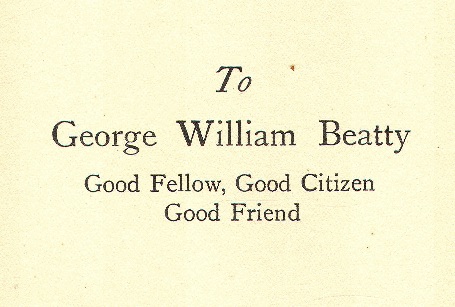 [Contents, page 1 of 2] from South American Fighters by Cyrus T. Brady