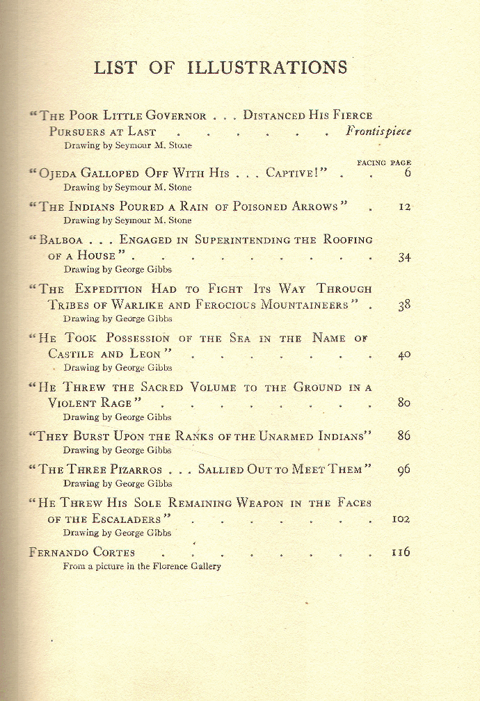 [Illustrations, page 1 of 2] from South American Fighters by Cyrus T. Brady