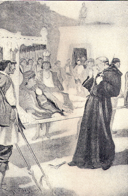 Athualpa and Pizarro