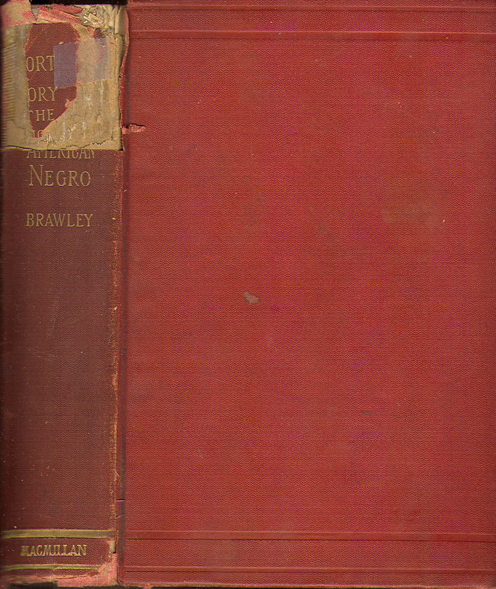 [Book Cover] from History of the American Negro by Benjamin Brawley