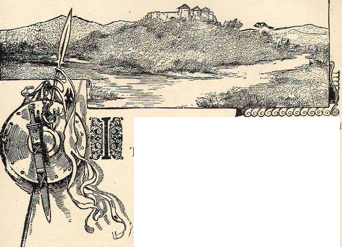 [Illustration] from Historic Girls by E. S. Brooks