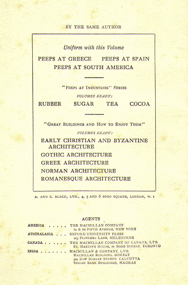 [Series Page] from Panama by Edith A. Browne