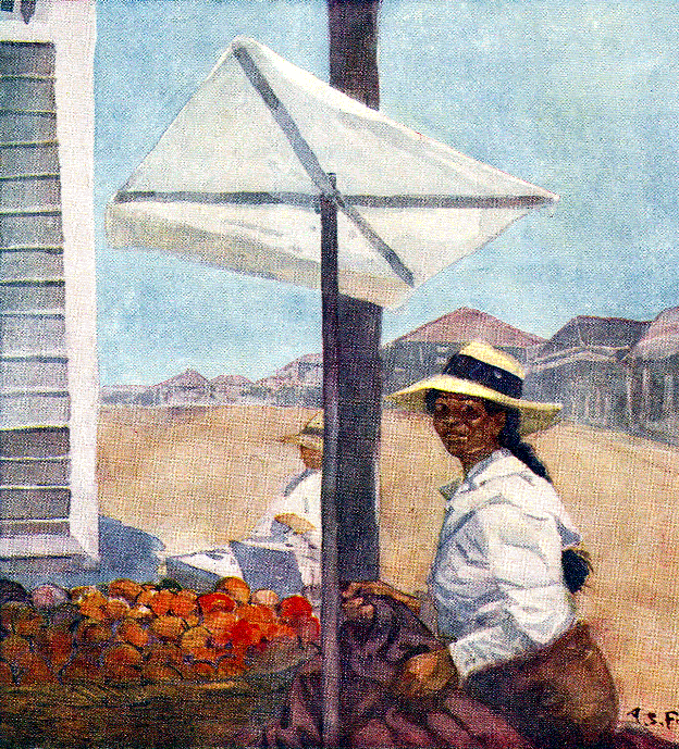 A Fruit stall in Mollenda