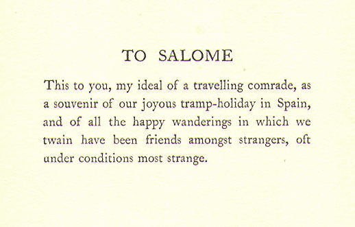 [Contents] from Spain by Edith A. Browne