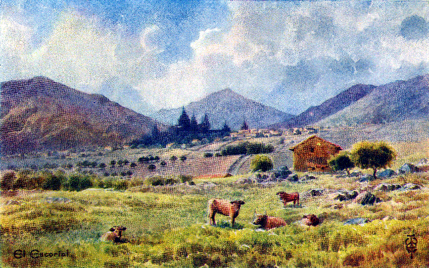 Escorial from the East.