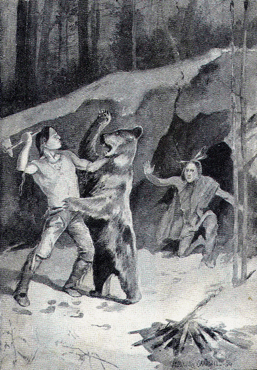 Massasoit as a young man