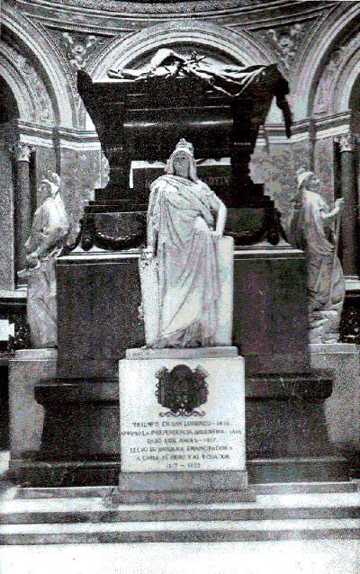 San Martin's tomb