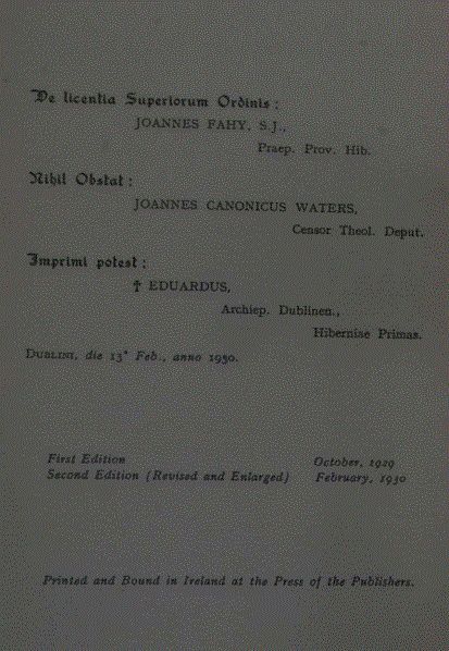 [Contents] from Anti-Christian Freemasonry by Rev. E. Cahill