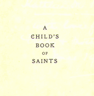 [Title] from Child's Book of Saints by William Canton