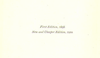 [Copyright Page] from Child's Book of Saints by William Canton