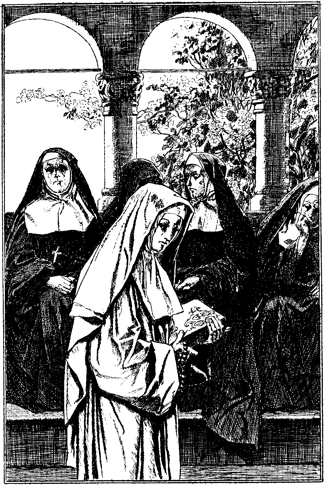 Nuns living a life of prayer