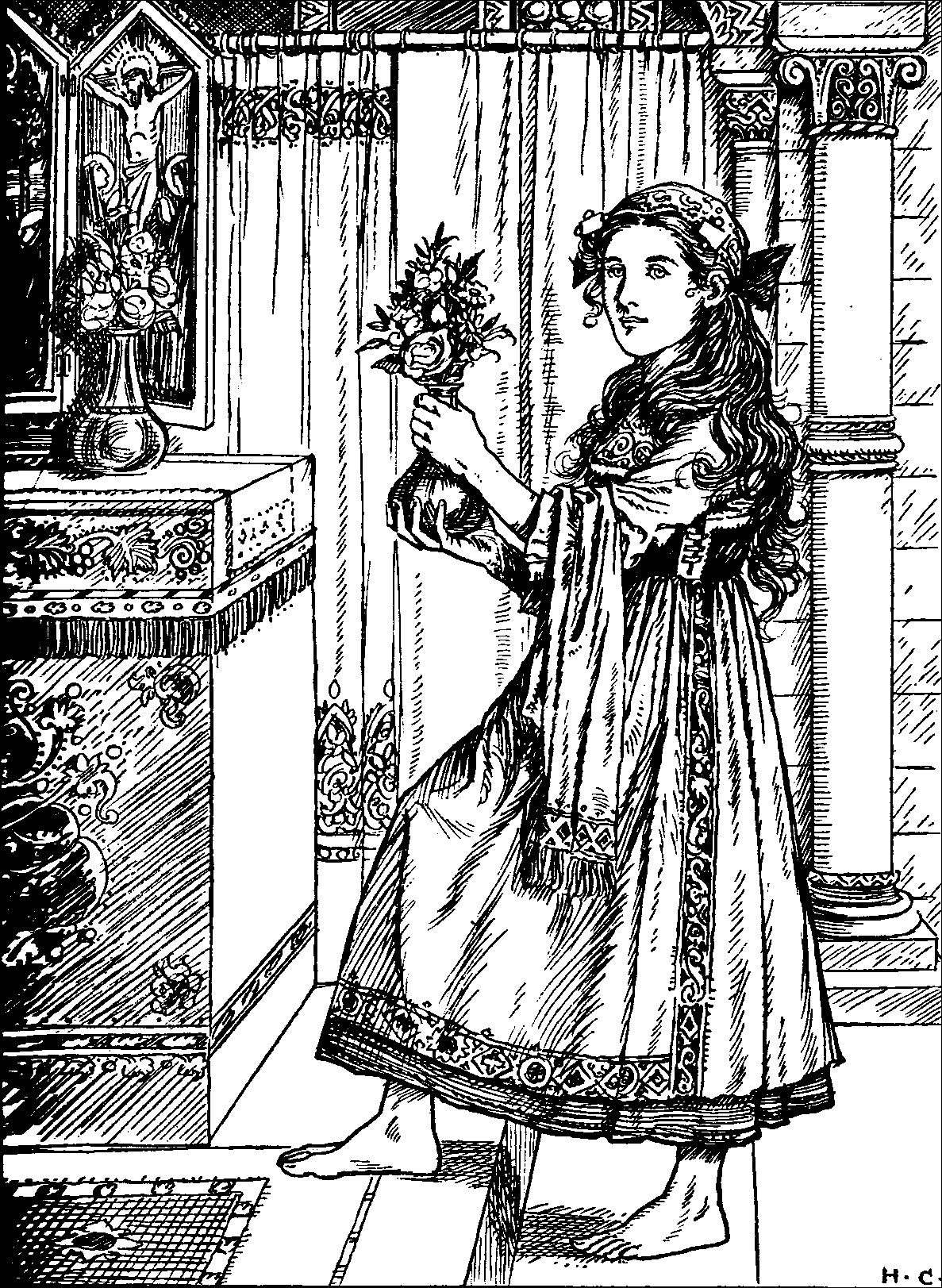 St. Christina and Herve