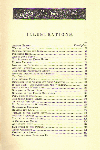 [Illustrations] from My Apingi Kingdom by Paul du Chaillu