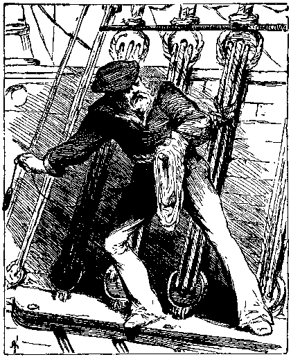 sailor heaving the lead