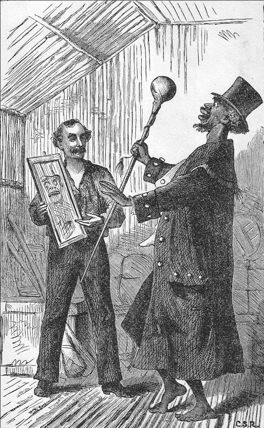 Du Chaillu and Quengueza