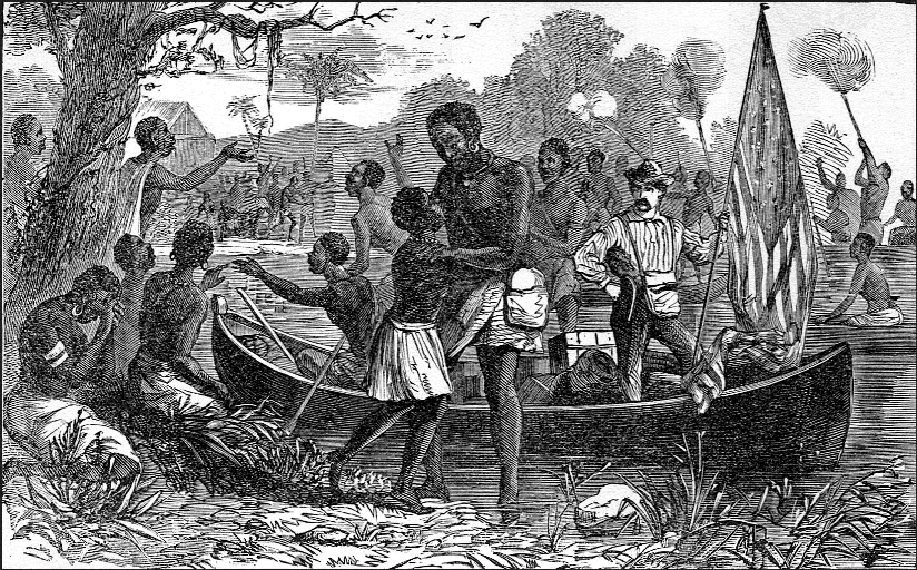 Departure of explorers