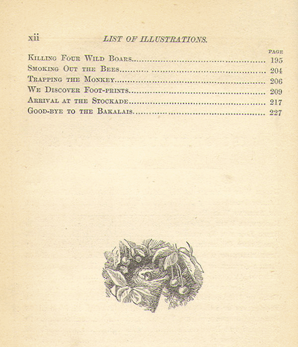 [Illustrations, Page 2 of 2] from Wild Life Under the Equator by Paul du Chaillu