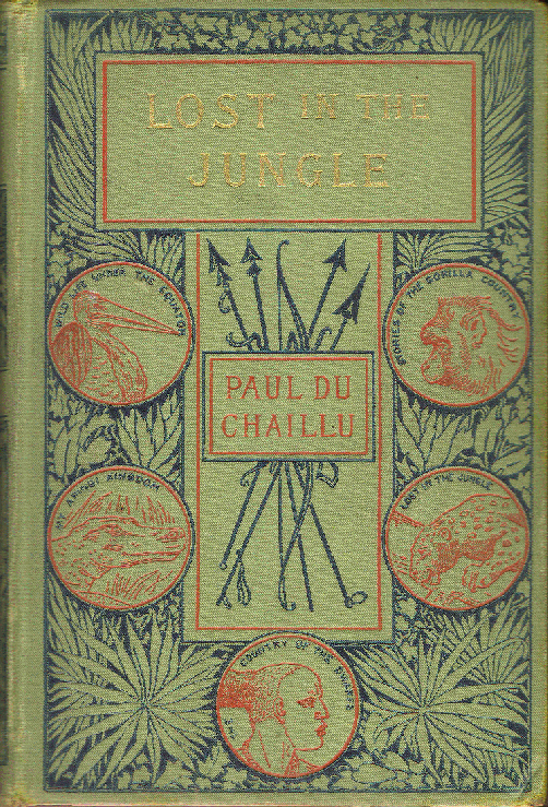[Book Cover] from Lost in the Jungle by Paul du Chaillu