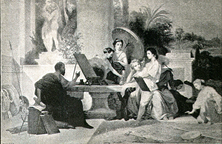 [Frontispiece] from Callias - The Fall of Athens by Alfred J. Church