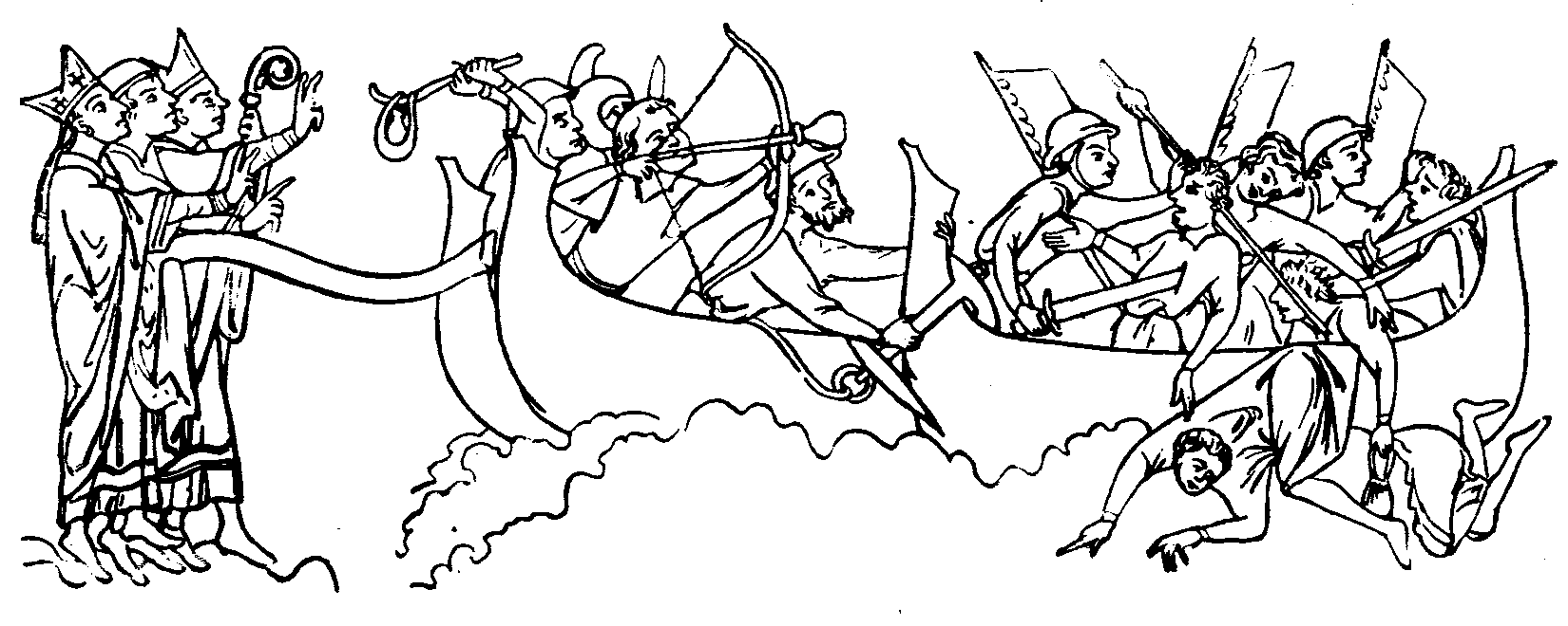 [Illustration] from The Chantry Priest of Barnet by Alfred J. Church