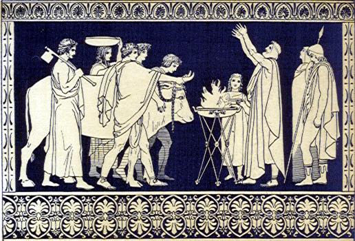 [Illustration] from Three Greek Children by Alfred J. Church