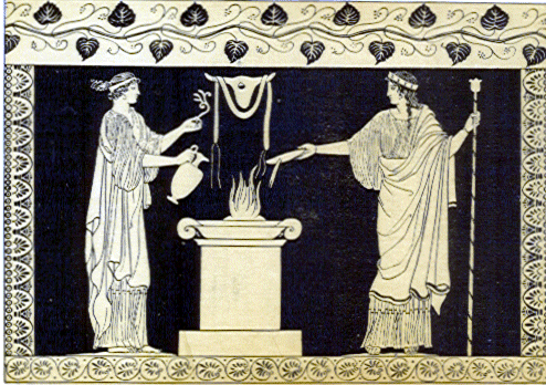 [Illustration] from Three Greek Children by Alfred J. Church