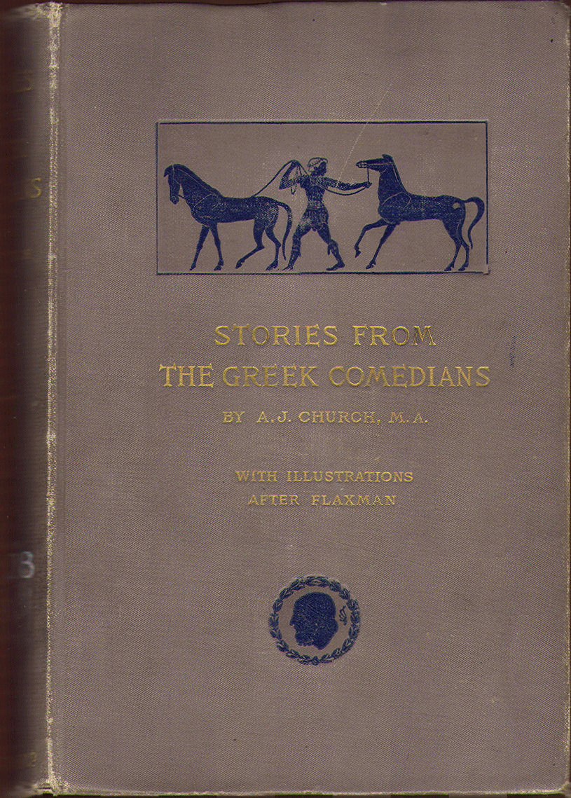 [Book Cover] from Stories from Greek Comedians by Alfred J. Church