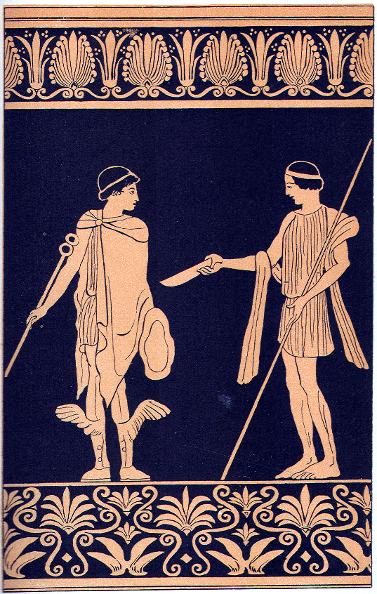 [Illustration] from Stories from Greek Comedians by Alfred J. Church