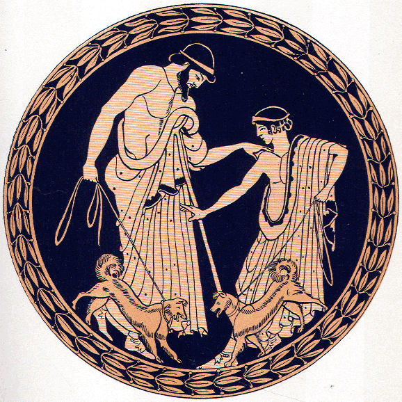 [Illustration] from Stories from Greek Comedians by Alfred J. Church