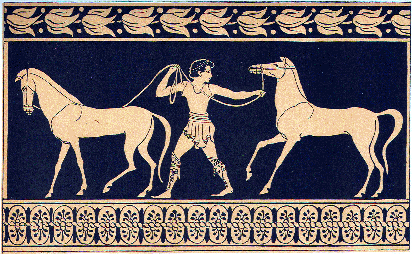 [Illustration] from Stories from Greek Comedians by Alfred J. Church