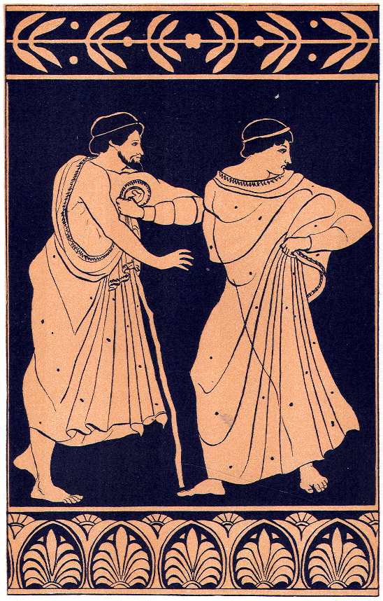 [Illustration] from Stories from Greek Comedians by Alfred J. Church