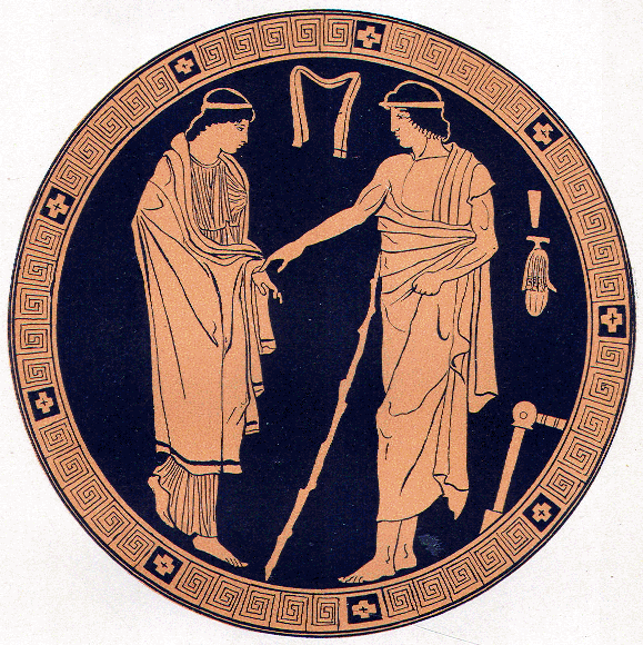 [Illustration] from Stories from Greek Comedians by Alfred J. Church