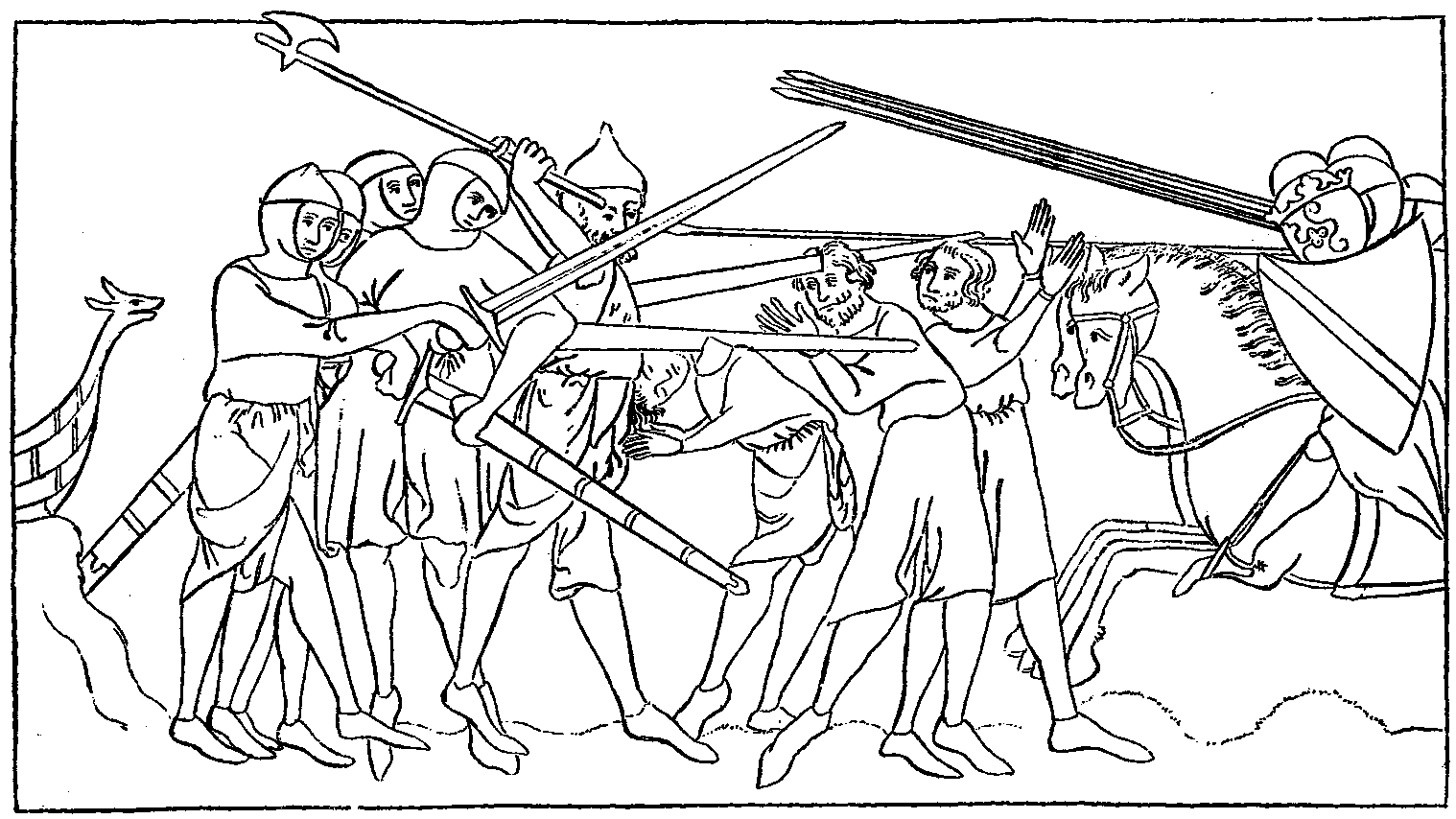 [Illustration] from English History Stories - I by Alfred J. Church