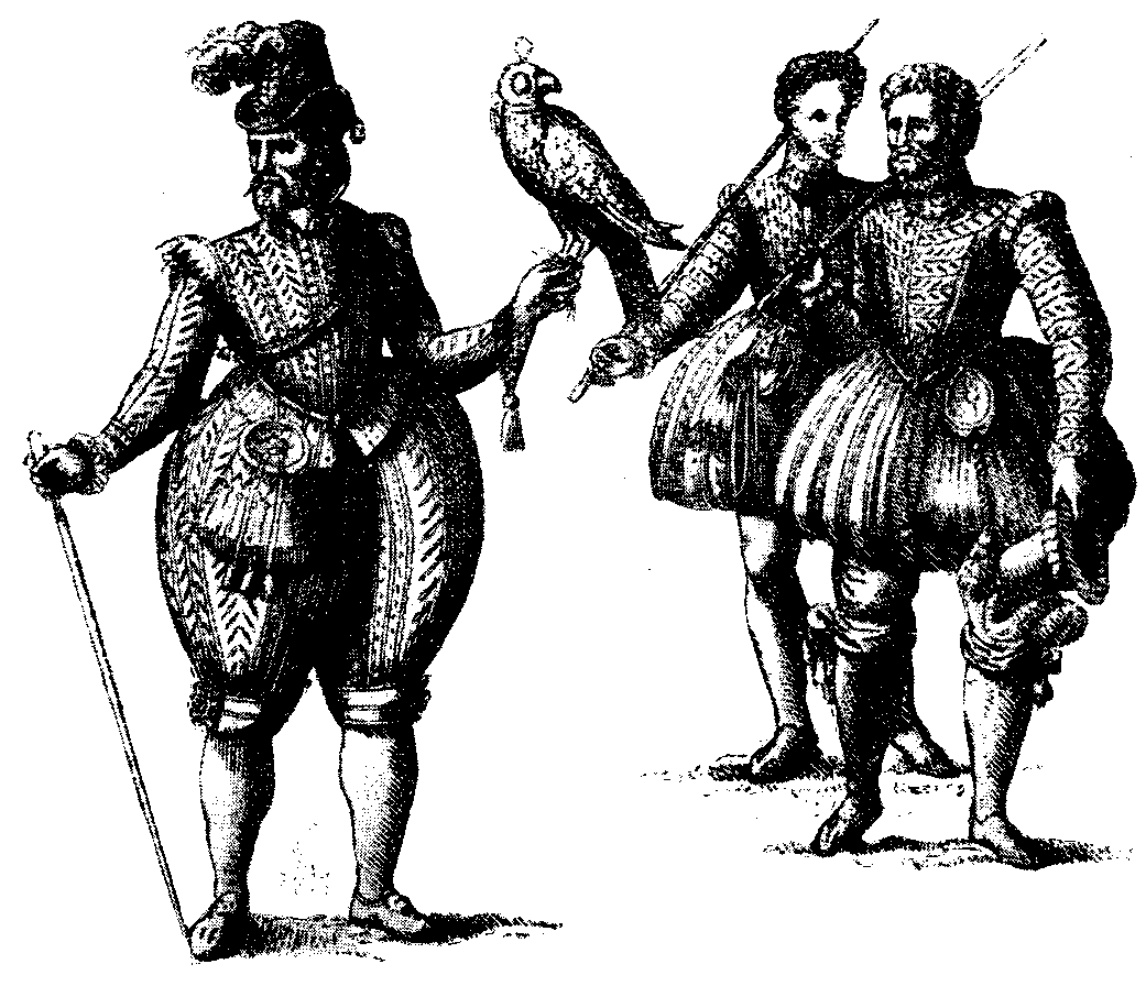 Gentleman and attendents