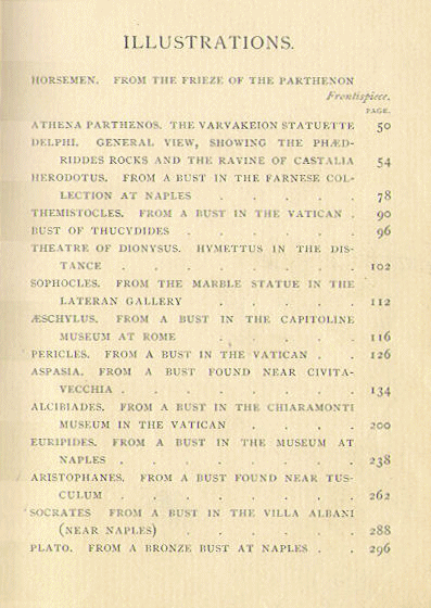 [Illustrations] from Greek Life and Story by Alfred J. Church