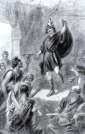 [Illustration] from The Hammer by Alfred J. Church