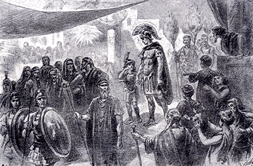 [Illustration] from The Hammer by Alfred J. Church