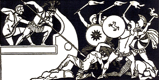 [Illustration] from Iliad for Boys and Girls by Alfred J. Church