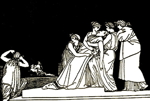 [Illustration] from Iliad for Boys and Girls by Alfred J. Church