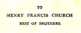 [Dedication] from Stories From Livy by Alfred J. Church