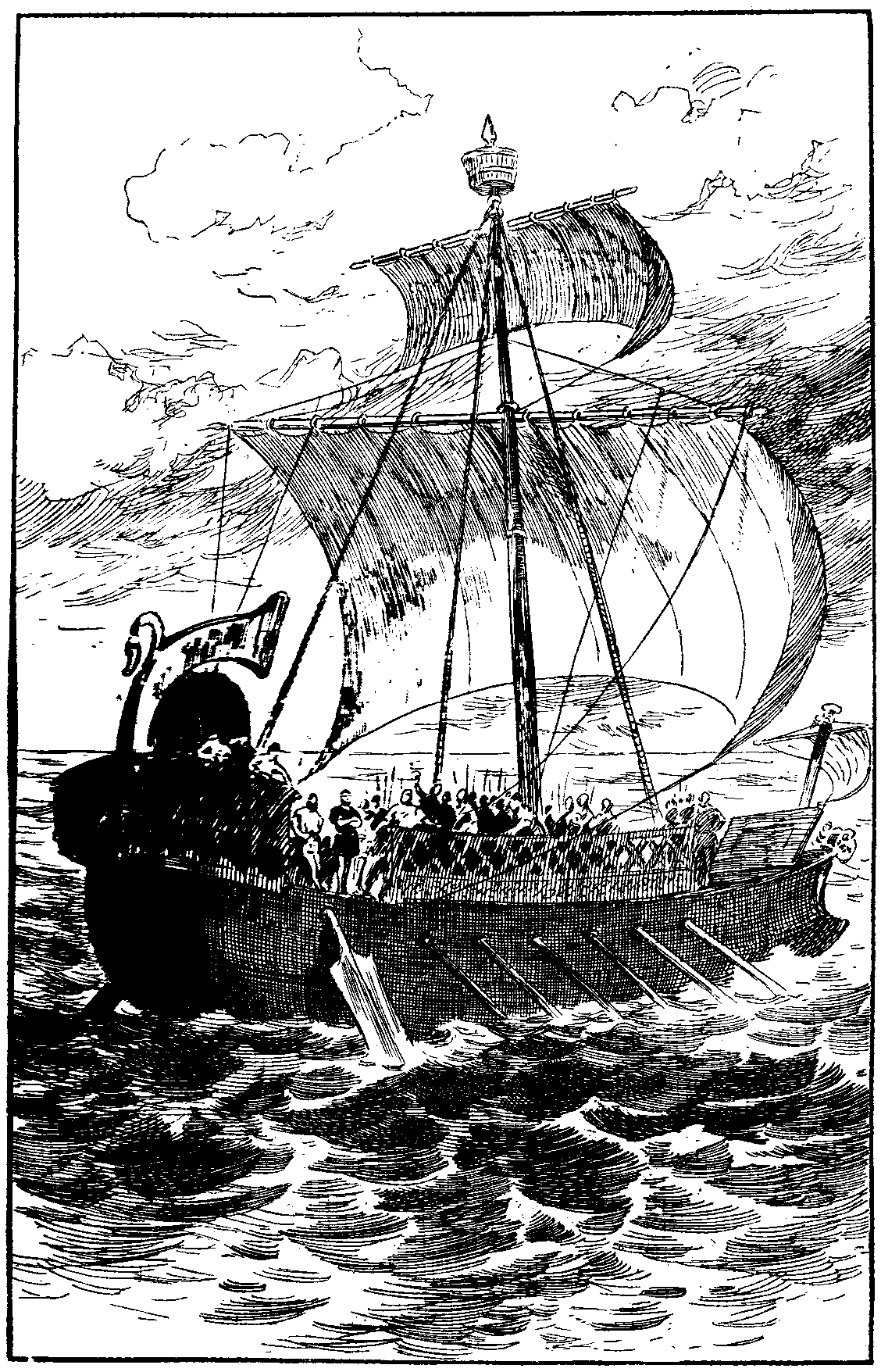 roman war ship