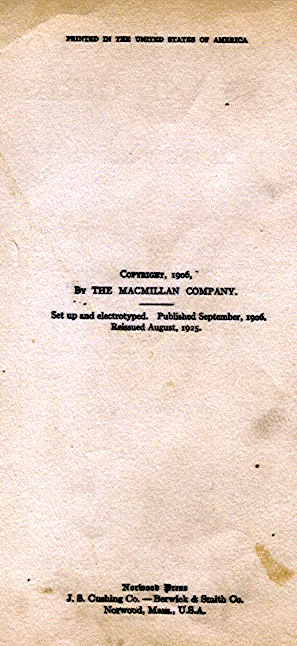 [Copyright Page] from Odyssey for Boys and Girls by Alfred J. Church